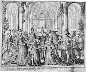The Double Marriage in 1615 of Louis XIII to Anne of Austria and Philip of Austria to Elizabeth of France